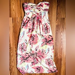 LC Lauren Conrad Midi Floral Summer Dress